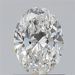 Picture of Natural Diamond 0.80 Carats, Oval with  Cut, F Color, VVS2 Clarity and Certified by GIA