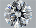 Diamante Natural 2.09 quilates, Redondo , Color F, claridad IF y certificado GIA
