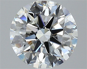 Foto Diamante Natural 2.09 quilates, Redondo , Color F, claridad IF y certificado GIA de