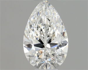 Foto Diamante Natural 0.40 quilates, De pera , Color G, claridad VS2 y certificado GIA de