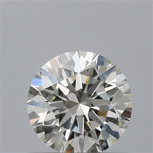 Foto Diamante Natural 0.51 quilates, Redondo , Color H, claridad IF y certificado IGI de