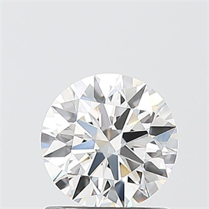 Picture of Lab Grown Diamond 1.02 Carats, Round with Ideal Cut, F Color, VVS2 Clarity and Certified by IGI