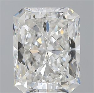 Foto Diamante Natural 4.01 quilates, Radiante , Color F, claridad VS1 y certificado GIA de