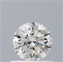 Diamante Natural 0.44 quilates, Redondo , Color H, claridad IF y certificado IGI
