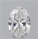 Diamante Natural 0.70 quilates, Ovalado , Color E, claridad VS2 y certificado GIA