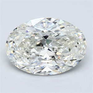 Picture of Natural Diamond 1.30 Carats, Oval with  Cut, I Color, VS1 Clarity and Certified by GIA