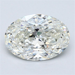 Picture of Natural Diamond 1.30 Carats, Oval with  Cut, I Color, VS1 Clarity and Certified by GIA