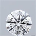 Lab Grown Diamond 2.03 Carats, Round with Ideal Cut, D Color, VVS1 Clarity and Certified by IGI