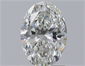 Natural Diamond 1.01 Carats, Oval with  Cut, G Color, VVS2 Clarity and Certified by GIA