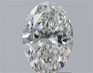 Picture of Natural Diamond 1.01 Carats, Oval with  Cut, G Color, VVS2 Clarity and Certified by GIA
