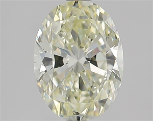 Foto Diamante Natural 1.79 quilates, Ovalado , Color M, claridad SI1 y certificado GIA de