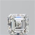 Diamante Natural 2.01 quilates, Asscher , Color J, claridad VS2 y certificado GIA