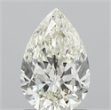 Diamante Natural 1.01 quilates, De pera , Color J, claridad SI1 y certificado IGI
