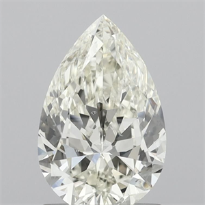 Foto Diamante Natural 1.01 quilates, De pera , Color J, claridad SI1 y certificado IGI de