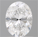 Diamante Natural 0.75 quilates, Ovalado , Color D, claridad I1 y certificado GIA