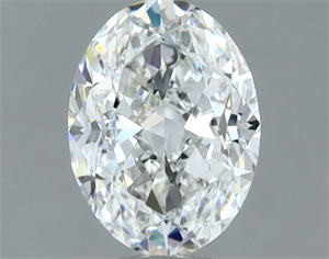 Picture of Natural Diamond 0.91 Carats, Oval with  Cut, G Color, IF Clarity and Certified by GIA