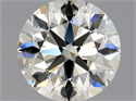 Diamante Natural 0.70 quilates, Redondo , Color J, claridad VVS2 y certificado GIA