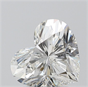 Natural Diamond 1.51 Carats, Heart with  Cut, H Color, SI1 Clarity and Certified by GIA