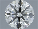 Diamante Natural 1.00 quilates, Redondo , Color J, claridad VS2 y certificado IGI