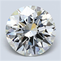 Diamante Natural 3.30 quilates, Redondo , Color J, claridad SI1 y certificado GIA