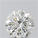 Natural Diamond 1.01 Carats, Round with Excellent Cut, J Color, SI1 Clarity and Certified by GIA