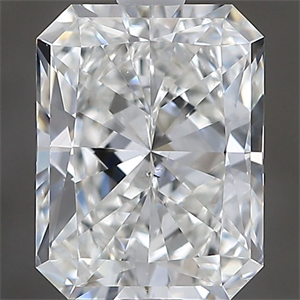 Picture of Natural Diamond 1.50 Carats, Radiant with  Cut, G Color, SI1 Clarity and Certified by GIA