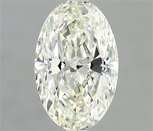 Picture of Natural Diamond 0.75 Carats, Oval with  Cut, I Color, VVS2 Clarity and Certified by IGI