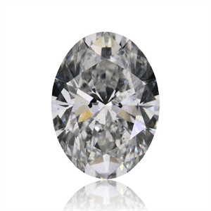 Picture of Natural Diamond 0.90 Carats, Oval with  Cut, F Color, SI2 Clarity and Certified by GIA