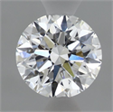 Lab Grown Diamond 1.10 Carats, Round with Excellent Cut, D Color, VS1 Clarity and Certified by IGI