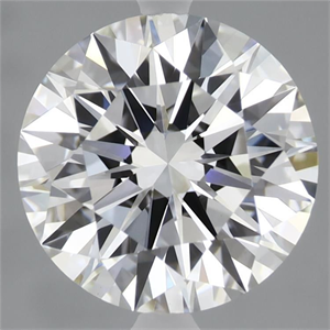 Picture of Lab Grown Diamond 3.07 Carats, Round with Ideal Cut, E Color, VVS2 Clarity and Certified by IGI
