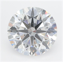 Lab Grown Diamond 4.10 Carats, Round with Excellent Cut, D Color, VVS1 Clarity and Certified by GIA