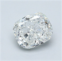 Diamante Natural 1.01 quilates, Del cojín , Color H, claridad VS2 y certificado GIA