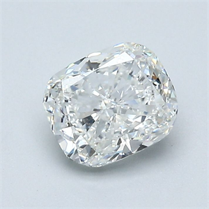 Foto Diamante Natural 1.01 quilates, Del cojín , Color H, claridad VS2 y certificado GIA de