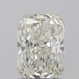 Foto Diamante Natural 1.26 quilates, Radiante , Color J, claridad SI1 y certificado GIA de