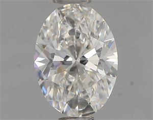 Foto Diamante Natural 0.70 quilates, Ovalado , Color F, claridad VVS2 y certificado GIA de