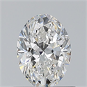 Natural Diamond 0.70 Carats, Oval with  Cut, E Color, VS1 Clarity and Certified by GIA
