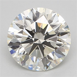 Picture of Natural Diamond 0.82 Carats, Round with Excellent Cut, J Color, VVS1 Clarity and Certified by GIA