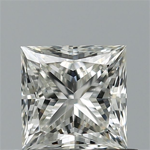 Picture of Natural Diamond 0.80 Carats, Princess with  Cut, G Color, VVS2 Clarity and Certified by IGI