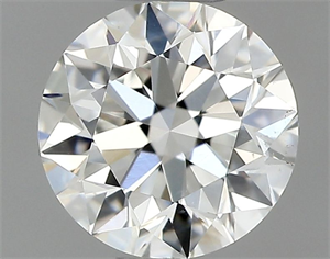 Foto Diamante Natural 0.50 quilates, Redondo , Color H, claridad SI1 y certificado GIA de