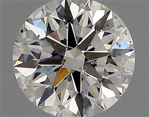 Picture of Natural Diamond 1.13 Carats, Round with Excellent Cut, H Color, SI1 Clarity and Certified by IGI