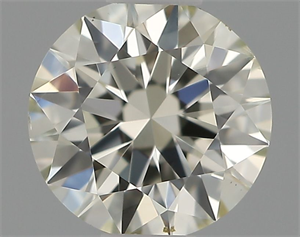 Picture of Natural Diamond 0.40 Carats, Round with Excellent Cut, K Color, VS2 Clarity and Certified by IGI