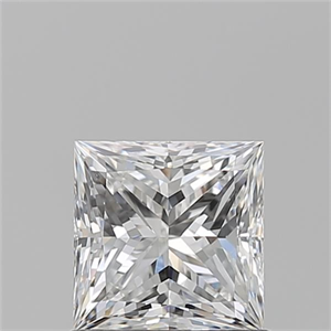 Foto Diamante Natural 1.01 quilates, Princesa , Color F, claridad VS2 y certificado GIA de