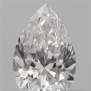 Foto Diamante Natural 0.14 quilates, De pera , Color E, claridad SI1 y certificado IGI de