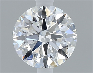 Picture of Natural Diamond 0.40 Carats, Round with Excellent Cut, E Color, VS2 Clarity and Certified by GIA