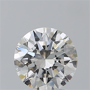 Picture of Natural Diamond 2.00 Carats, Round with Excellent Cut, G Color, SI1 Clarity and Certified by GIA