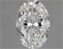 Diamante Natural 0.50 quilates, Ovalado , Color F, claridad VVS1 y certificado GIA