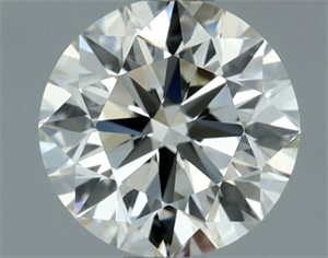 Foto Diamante Natural 0.80 quilates, Redondo , Color K, claridad VVS2 y certificado IGI de