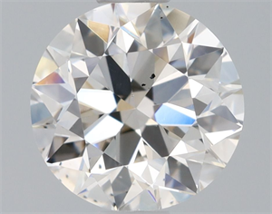 Foto Diamante Natural 0.70 quilates, Redondo , Color I, claridad SI1 y certificado GIA de