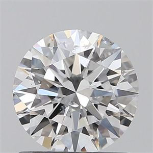 Foto Diamante Natural 0.80 quilates, Redondo , Color E, claridad SI2 y certificado GIA de