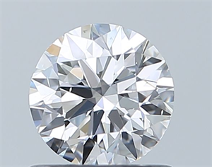 Picture of Natural Diamond 0.70 Carats, Round with Excellent Cut, D Color, SI1 Clarity and Certified by GIA